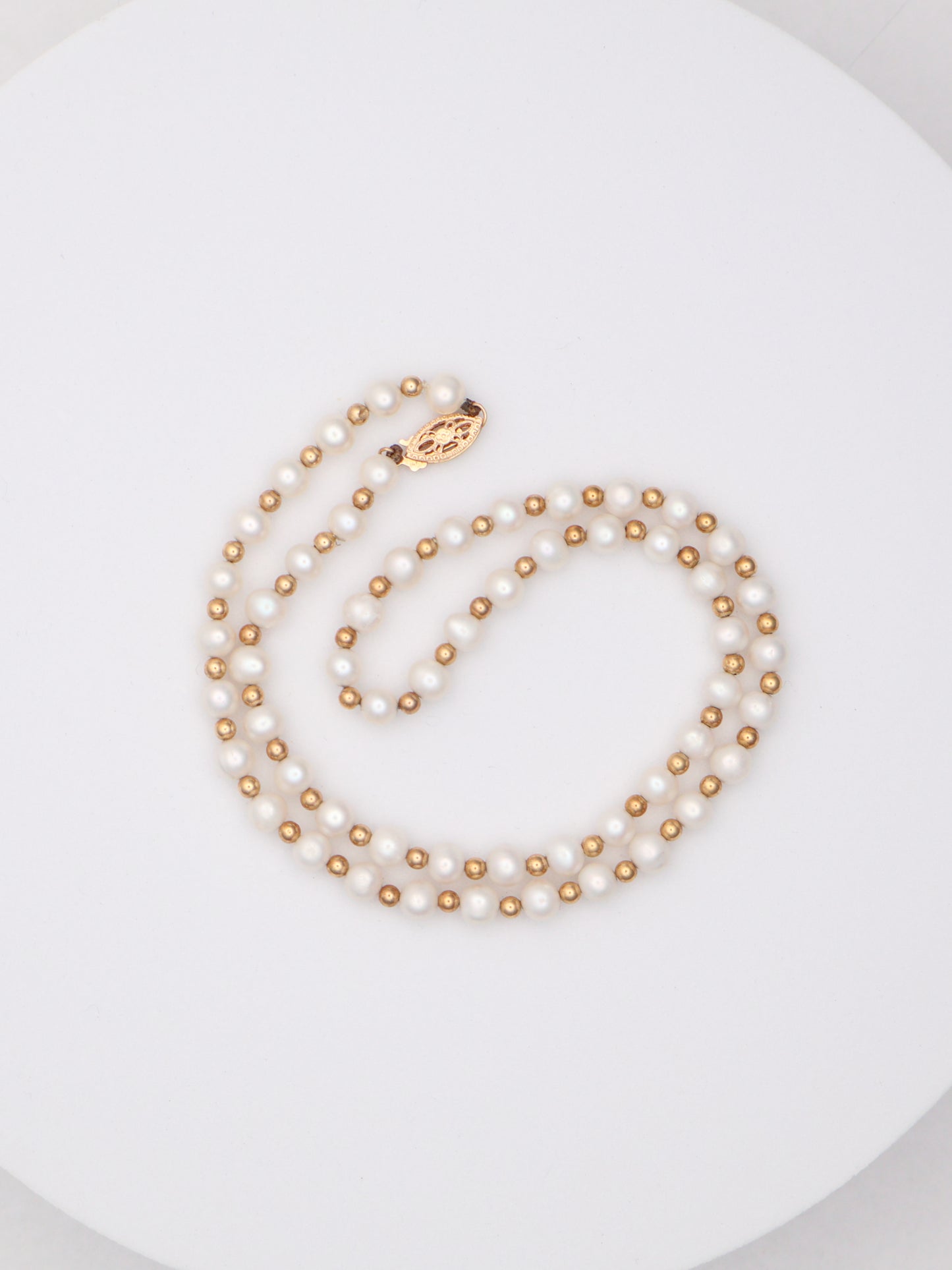 14k Pearl Necklace