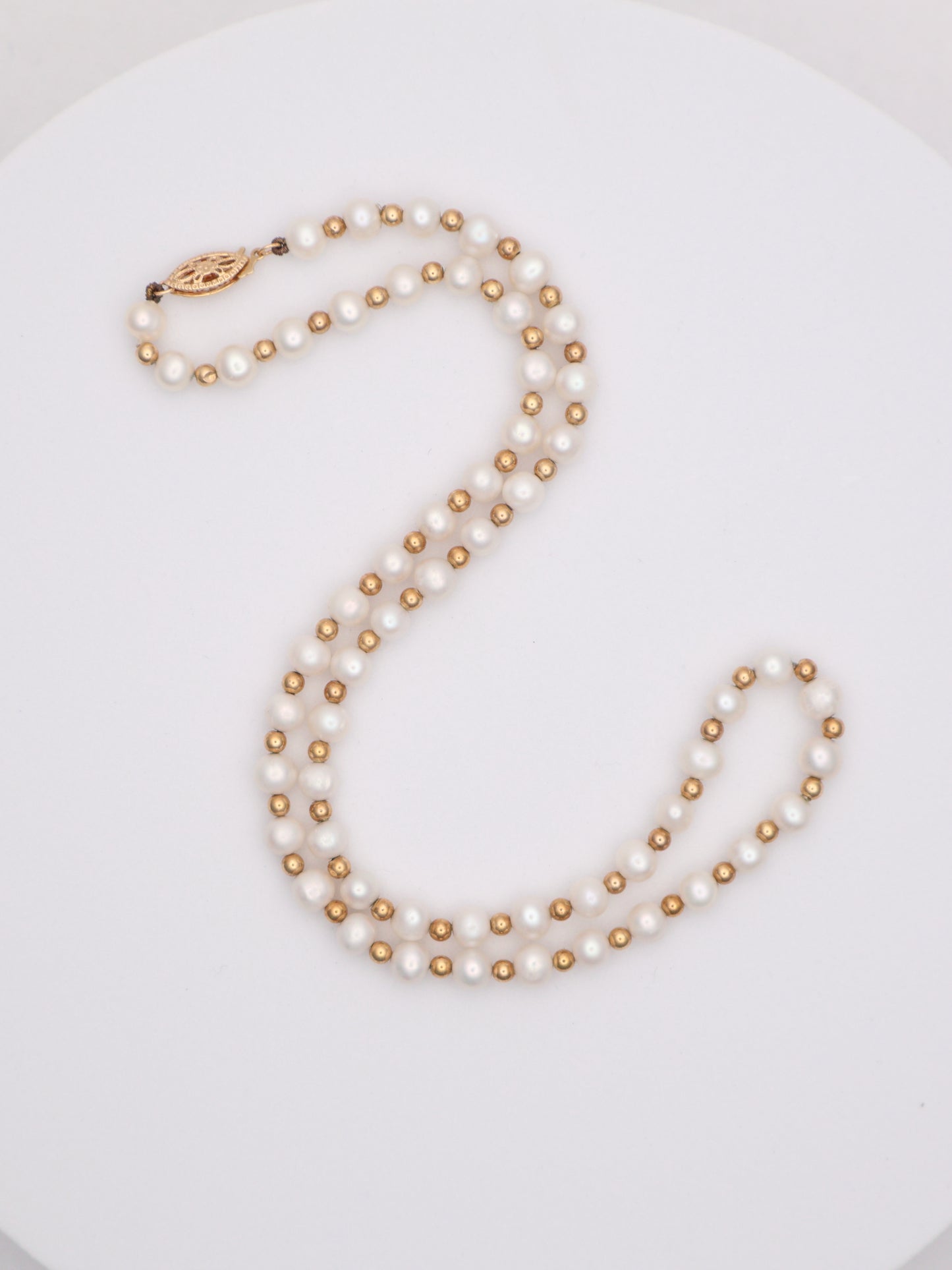 14k Pearl Necklace