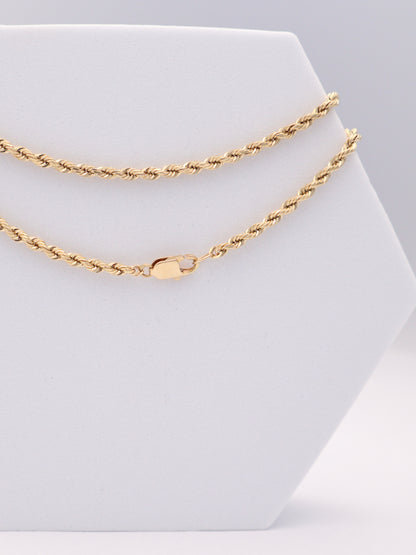 14k Rope Chain