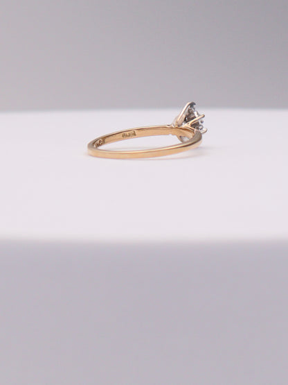 10k Marquise Diamond Ring