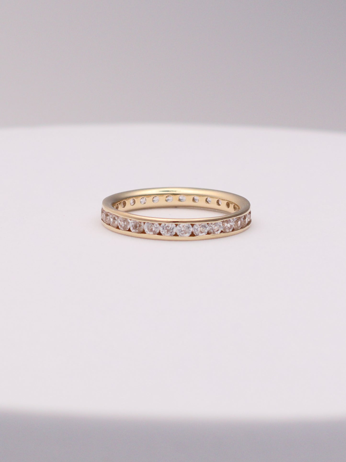 14k CZ Band