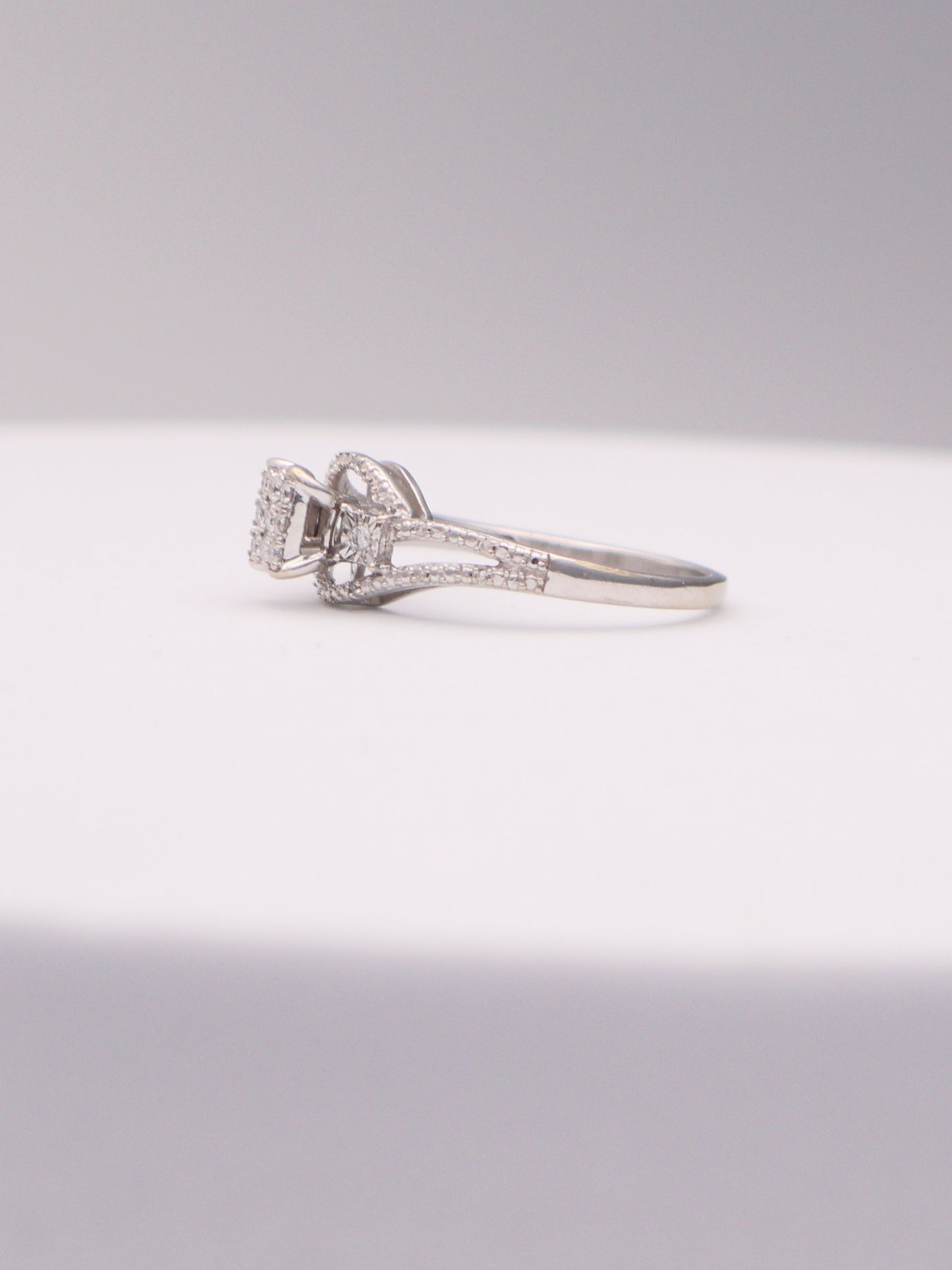 10k WG Diamond Ring