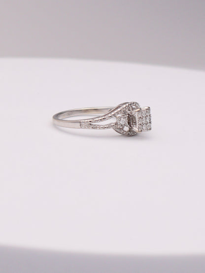 10k WG Diamond Ring