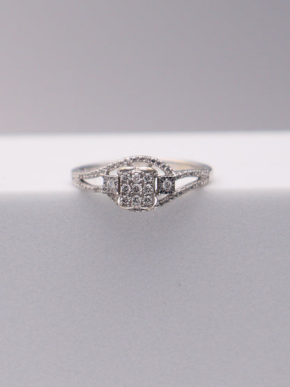 10k WG Diamond Ring