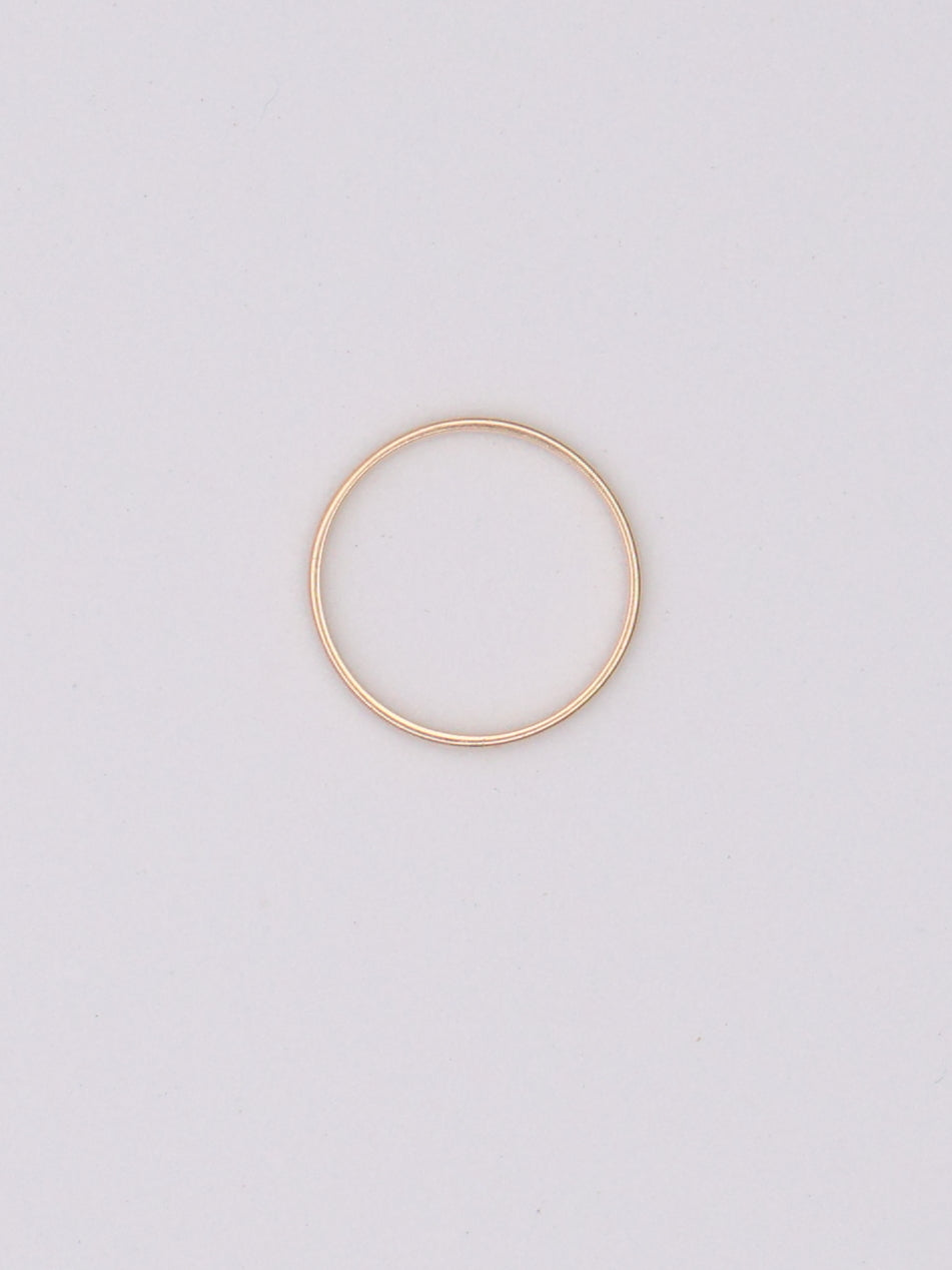 14k Thin Band Ring