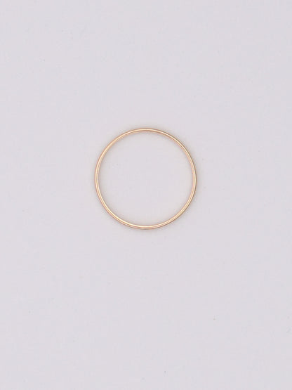 14k Thin Band Ring