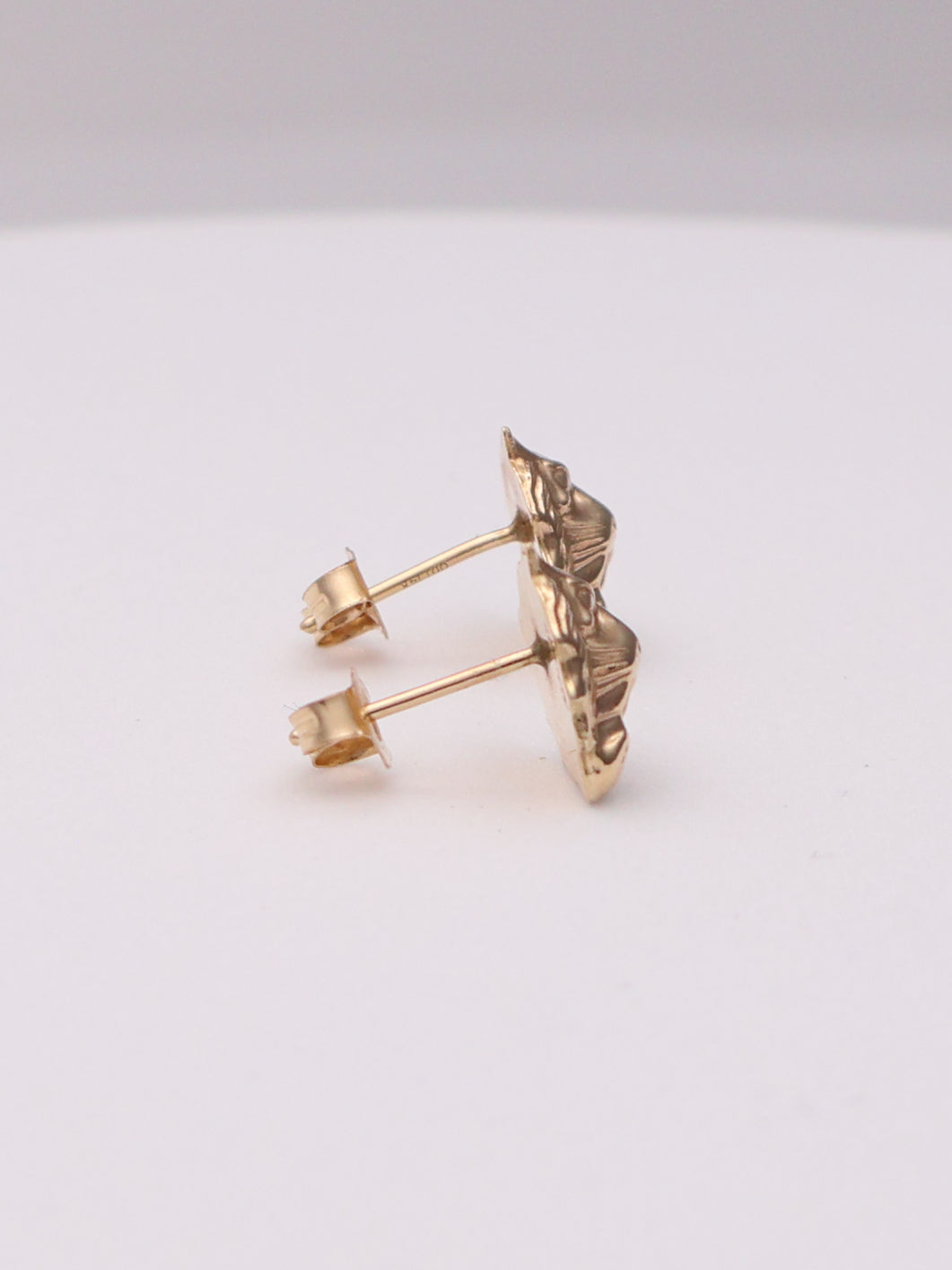 14k Lion Earrings