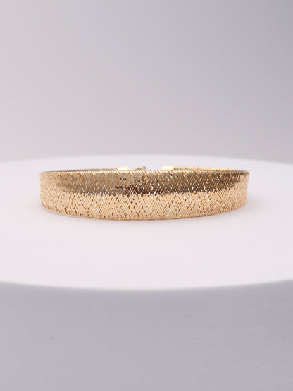 14k Gold Mesh Bracelet