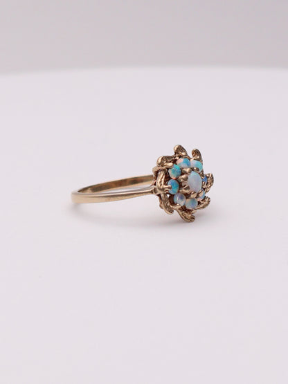 10k Turquoise Ring