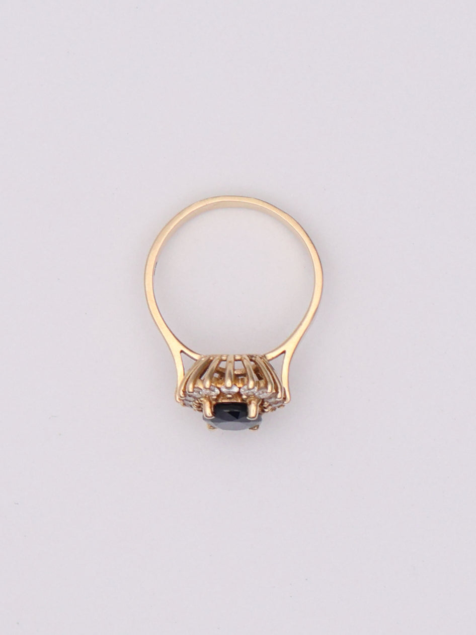 14k Princess Diana Ring