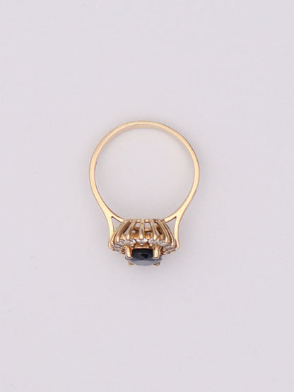 14k Princess Diana Ring