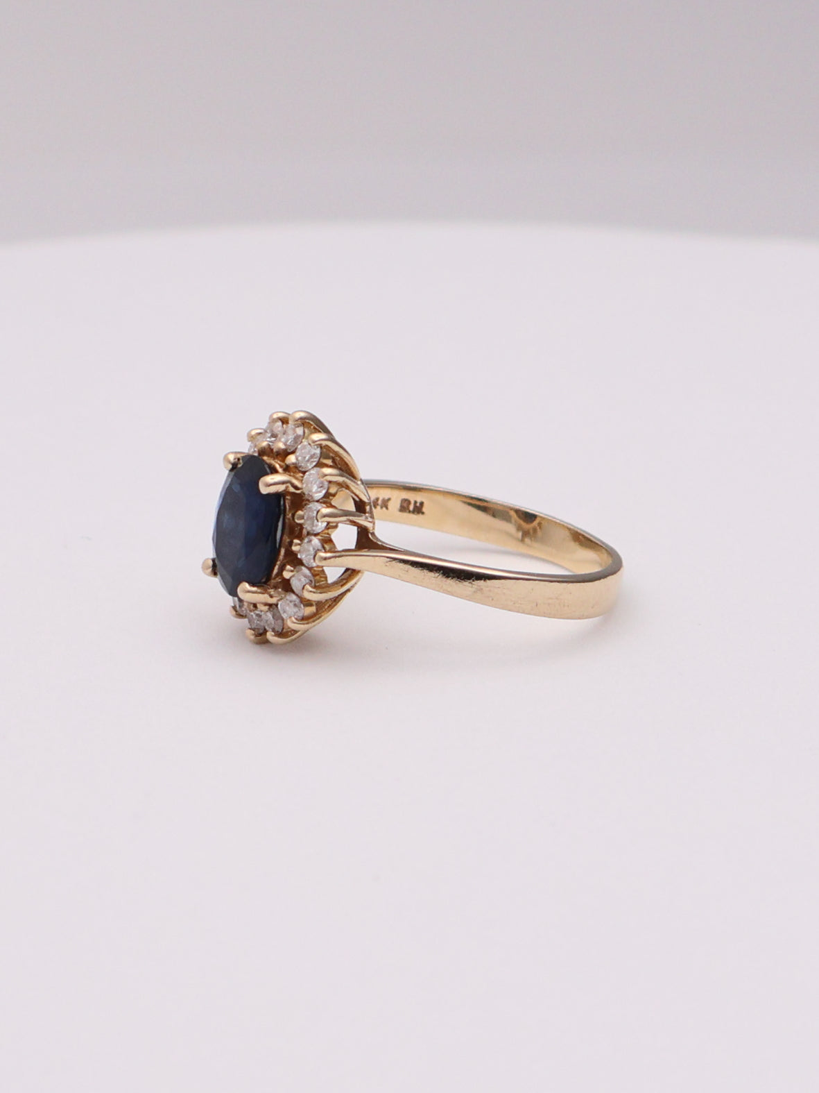 14k Princess Diana Ring