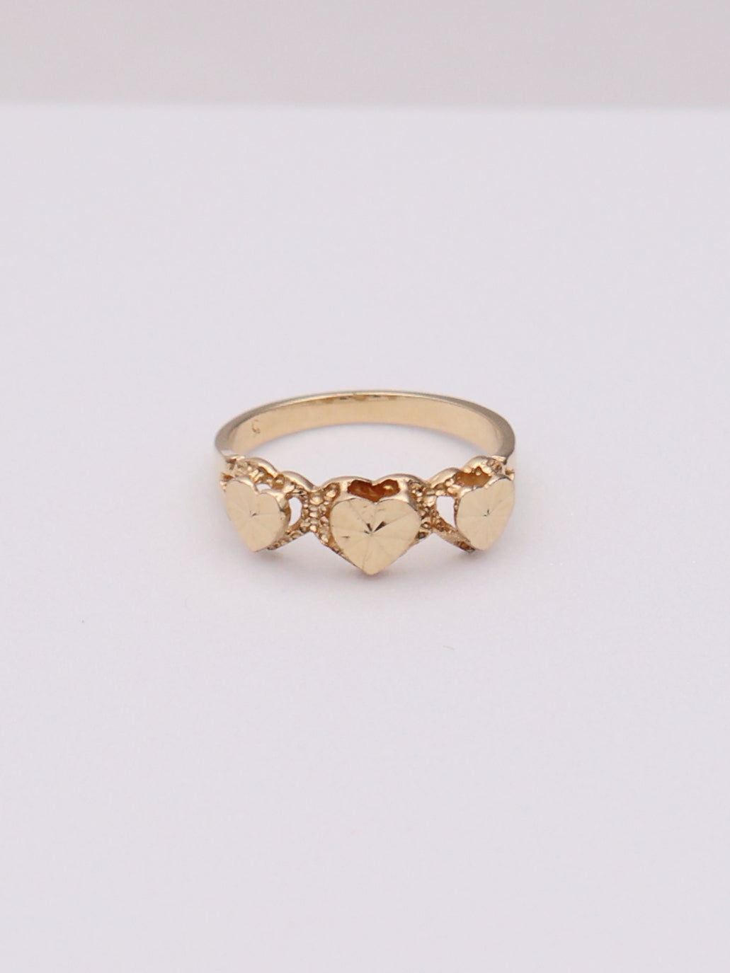 14k Hearts Ring