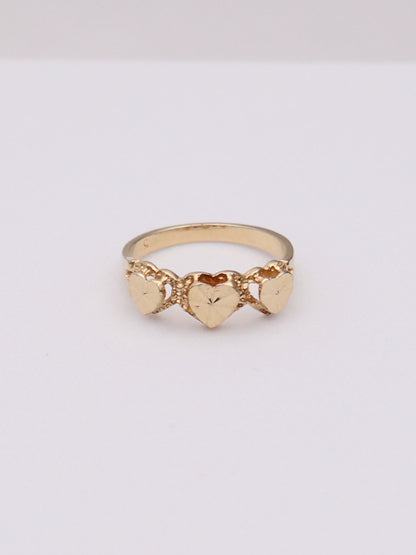 14k Hearts Ring