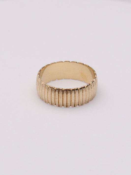 14k Textured Band Ring