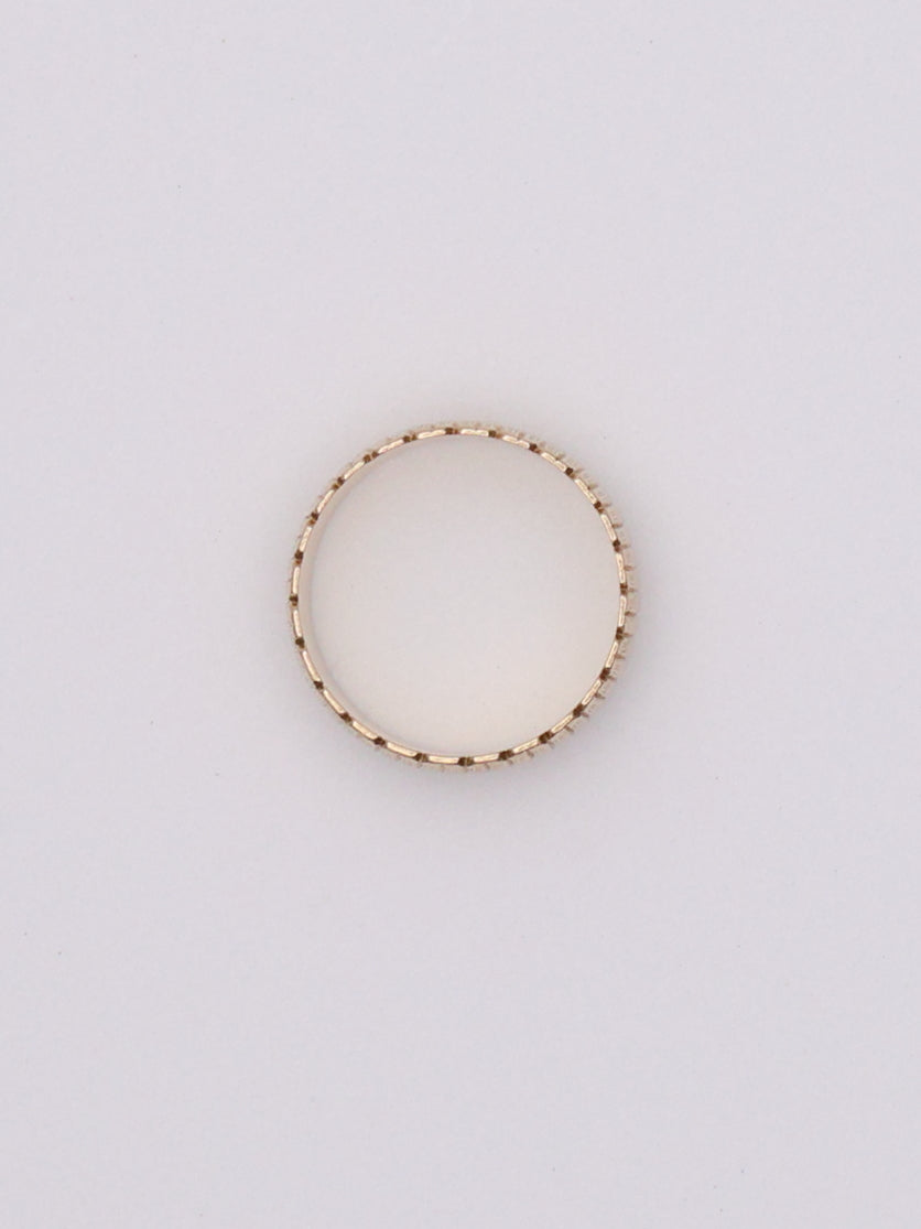 14k Textured Band Ring