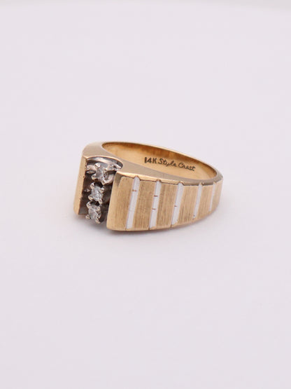 14k Diamond Ring